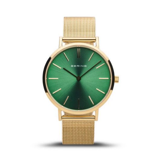 Picture of Bering Gold with Green Dial Watch