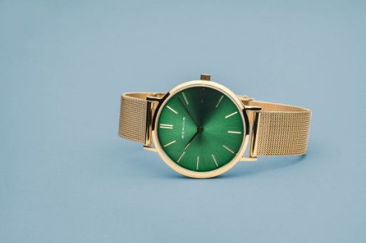 Picture of Bering Gold with Green Dial Watch