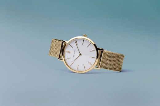 Picture of Bering Ultra Slim Gold Watch