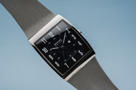Picture of Bering Solar Silver Square Watch