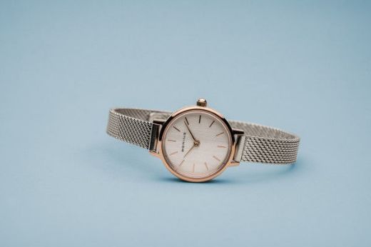 Picture of Bering Classic Slim polished Rose Gold Watch