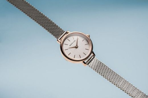 Picture of Bering Classic Slim polished Rose Gold Watch