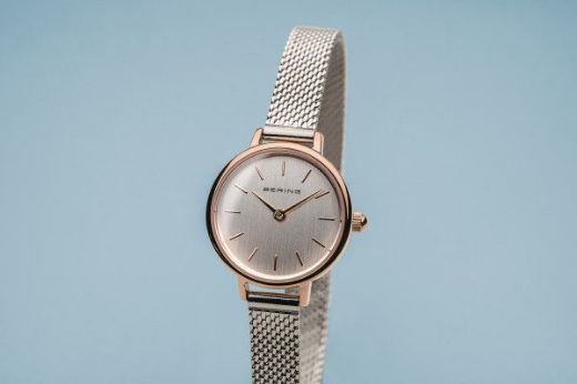 Picture of Bering Classic Slim polished Rose Gold Watch