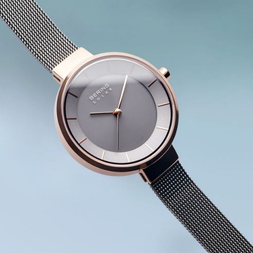 Picture of Bering Solar Thin Grey Watch