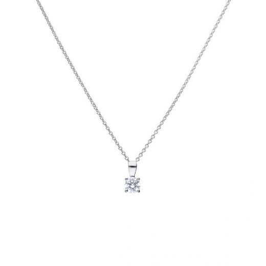 Picture of 0.50ct Four Claw Solitaire Necklace