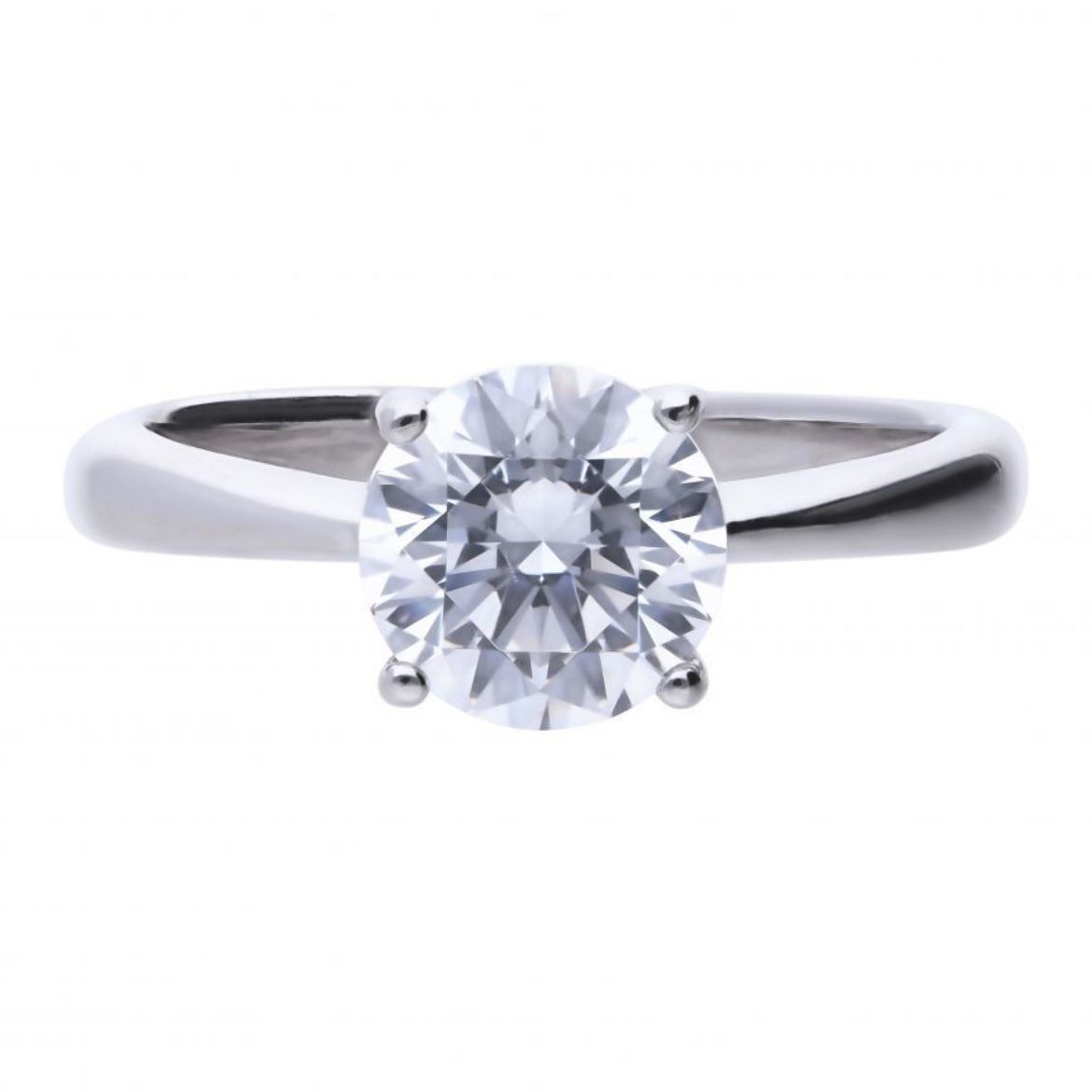 Picture of 2ct Four Claw Solitaire Ring