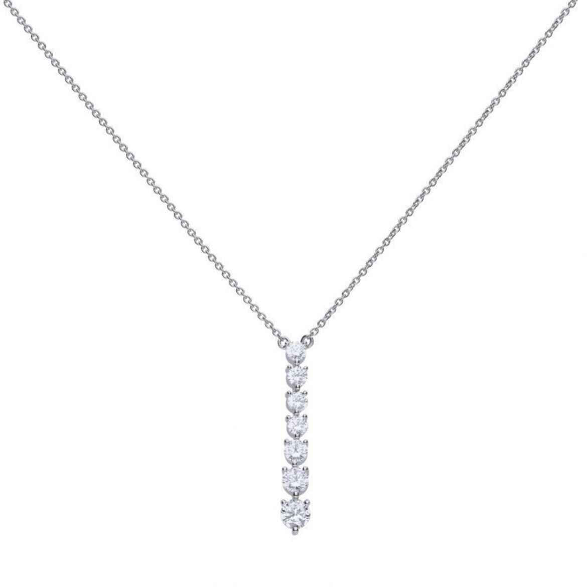 Picture of Drop Claw Set Collier Necklace