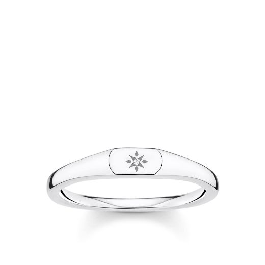Picture of Small Star Signet Ring