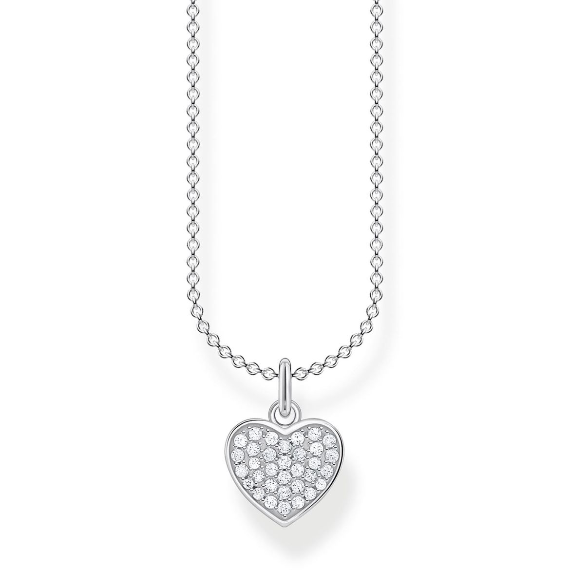 Picture of Heart Pave Necklace