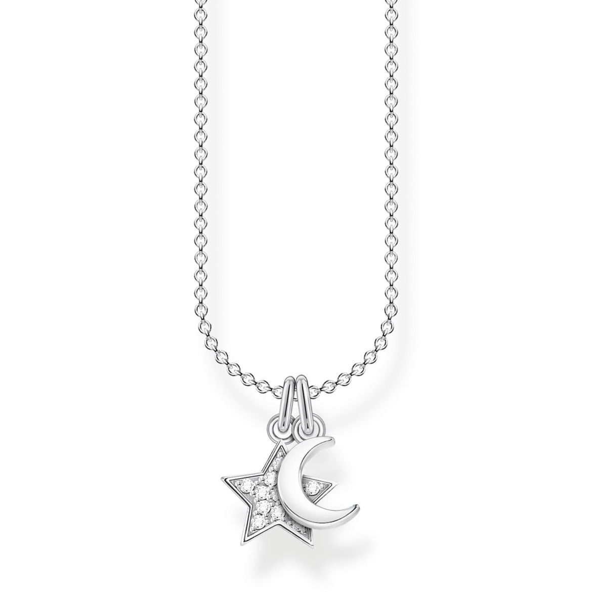 Picture of Moon and Star Necklace
