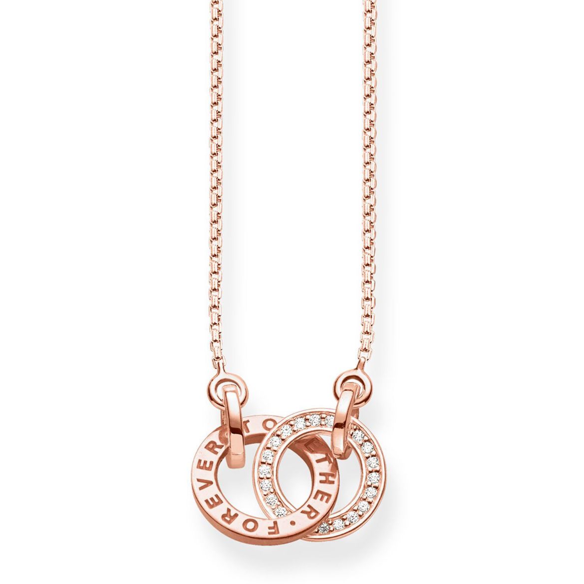 Picture of Together Forever Necklace in Rose Gold