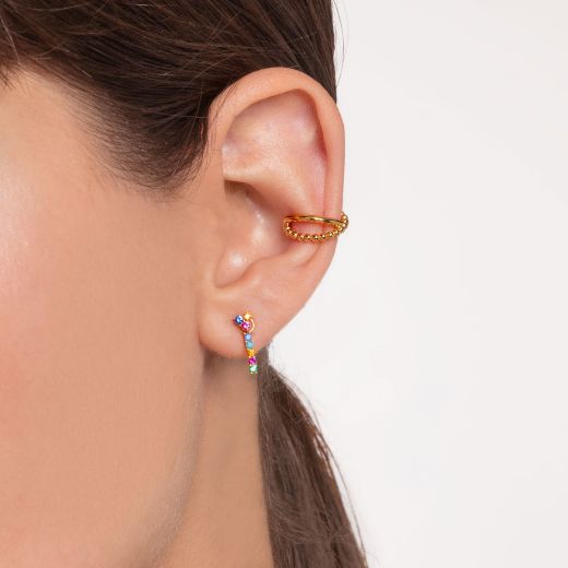 Picture of Cross Over Ear Cuff in Gold