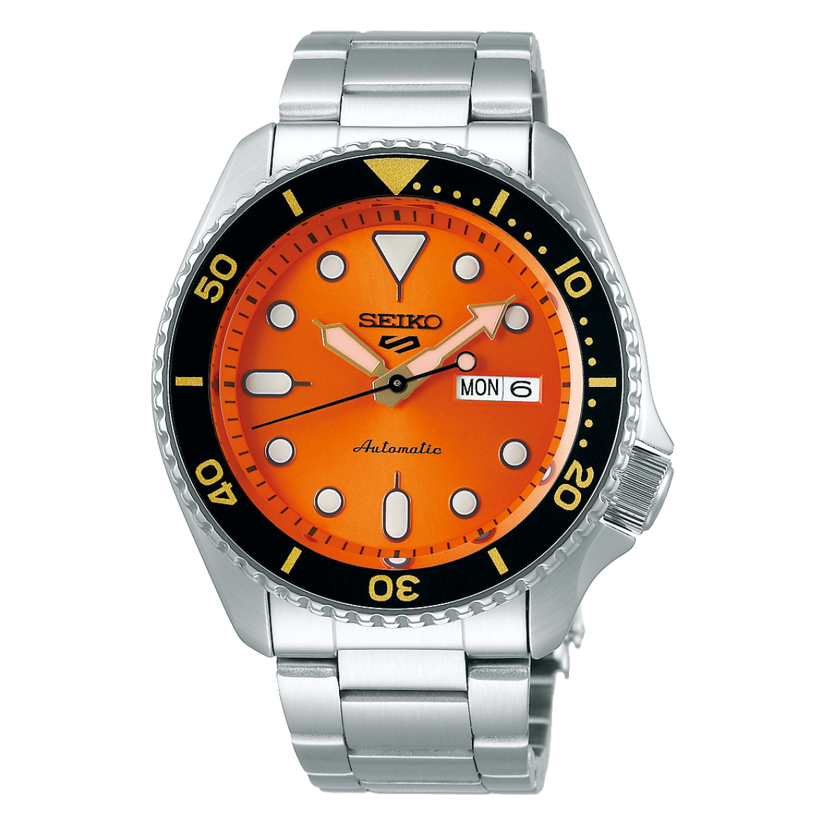 Picture of Seiko 5 Sport Automatic Orange Dial Watch