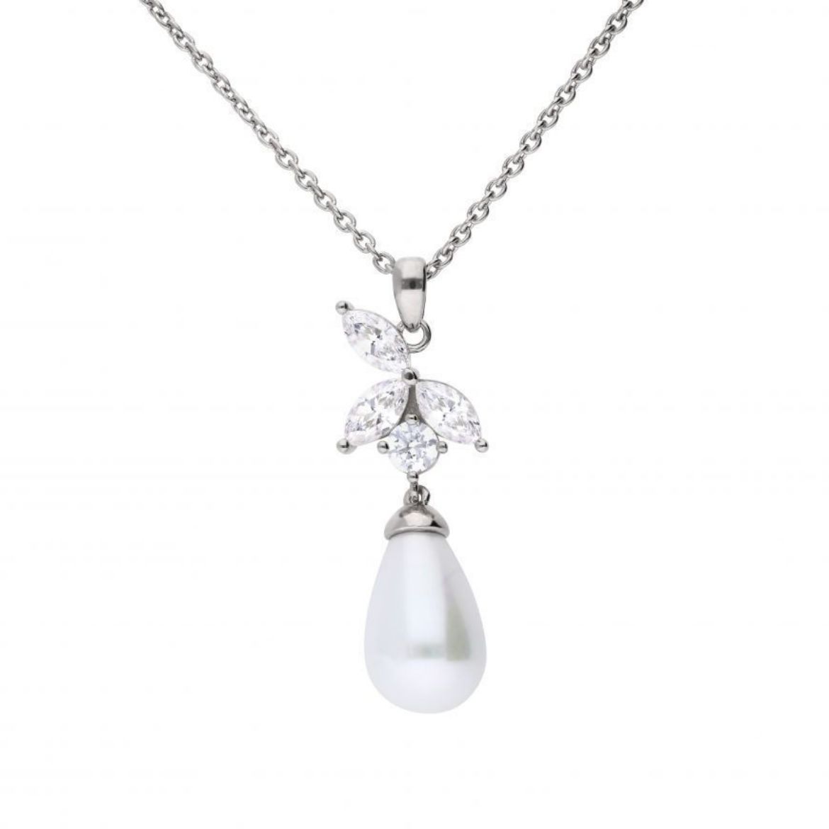 Picture of Marquise And Pearl Pendant