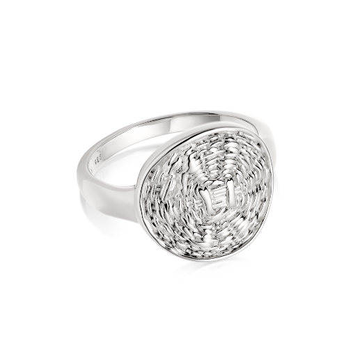 Picture of Artisan Woven Ring Sterling Silver
