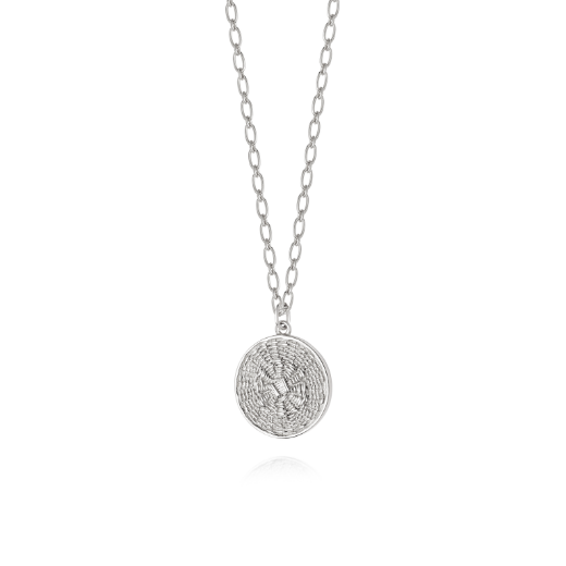 Picture of Artisan Woven Necklace Sterling Silver