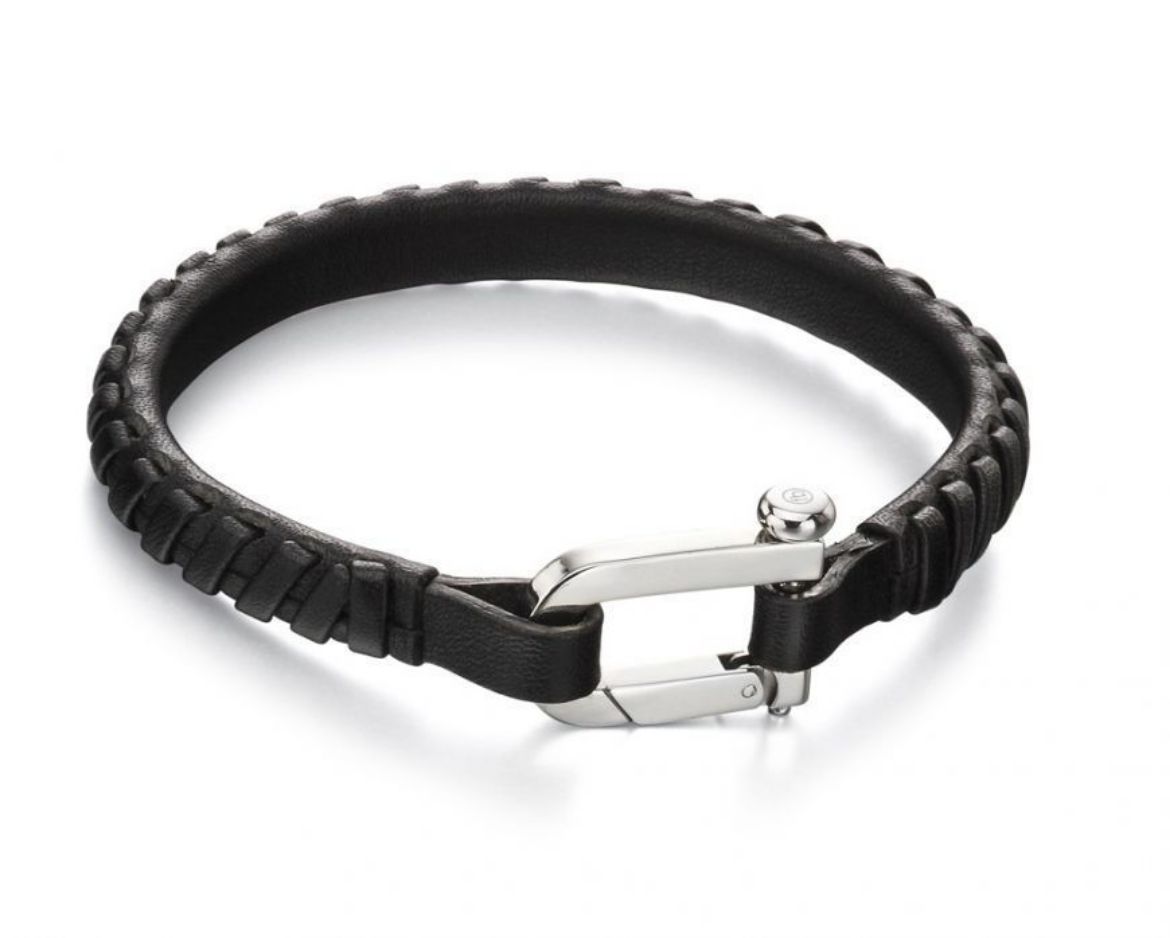 Picture of Plaited Leather Clasp Bracelet