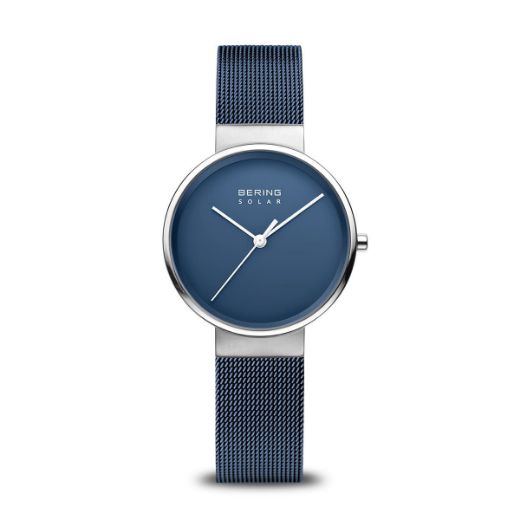 Picture of Solar Blue Watch with Mesh Strap