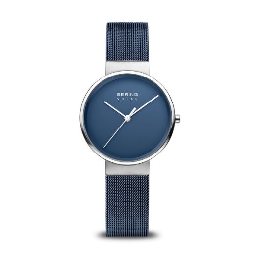 Picture of Solar Blue Watch with Mesh Strap