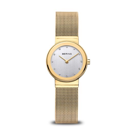 Rue 5 Jewellers. Bering Classic Small Polished Gold Watch