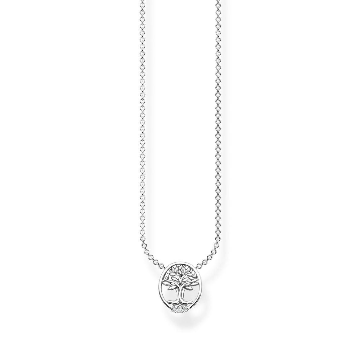 Picture of Silver Tree of Love Necklace