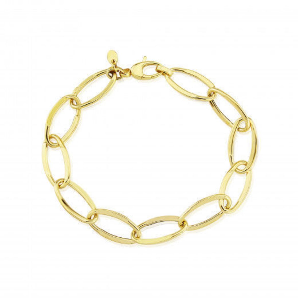 Picture of 9ct Yellow Gold Oval Link Bracelet