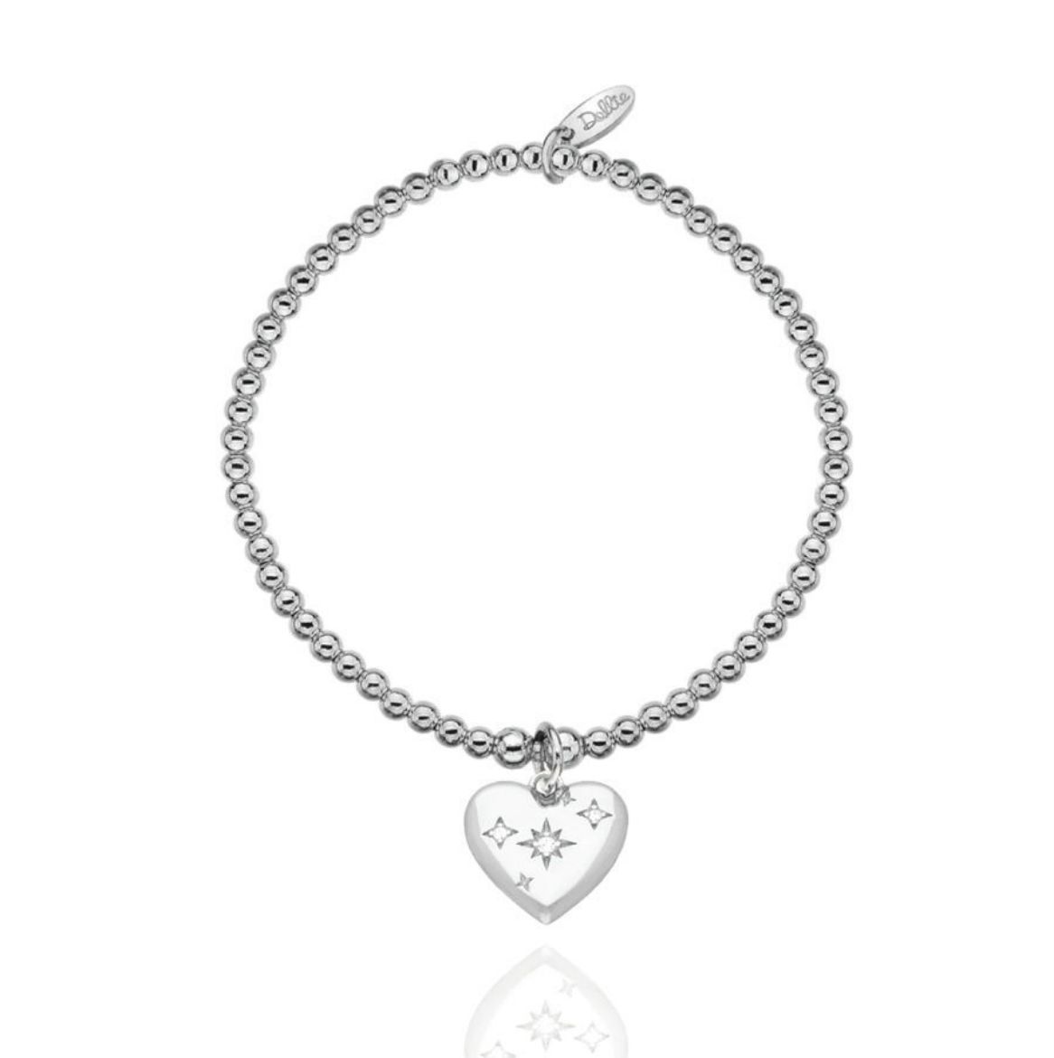 Picture of Ophelia Silver Heart Bracelet