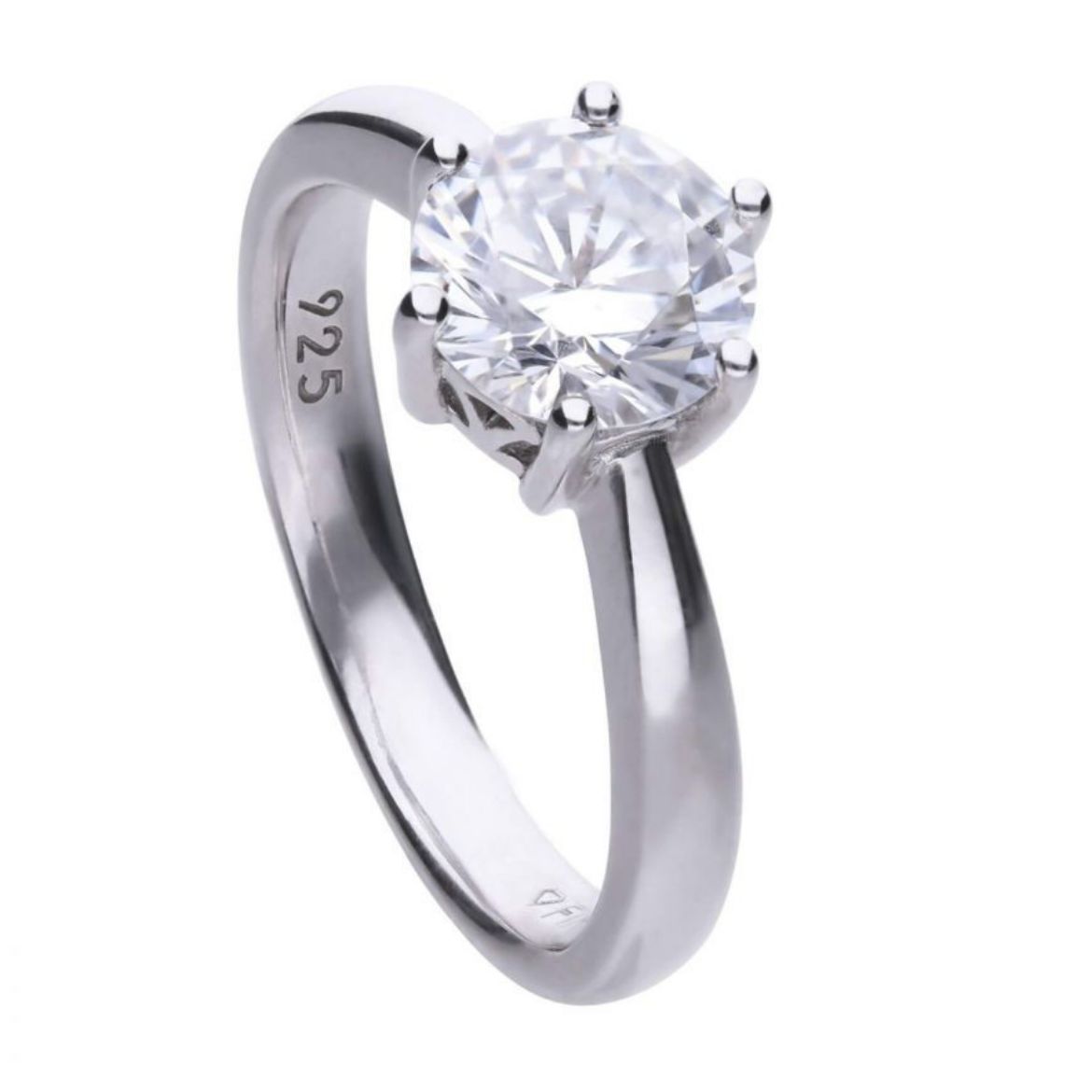 Picture of 2ct Six Claw Solitaire Ring