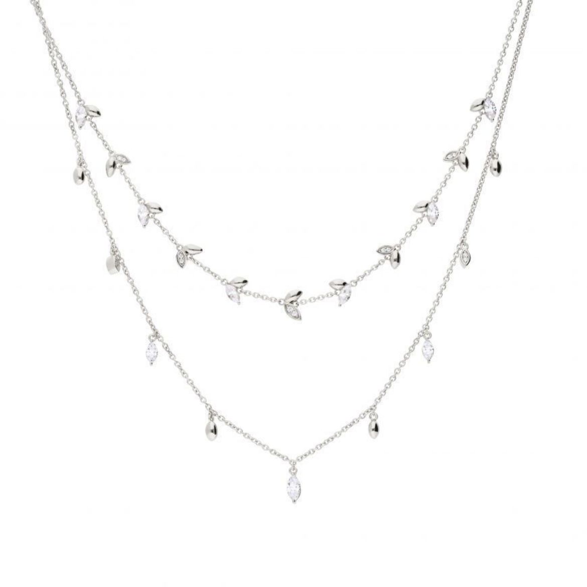 Picture of Marquise Double Layer Necklace