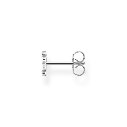 Picture of Single Ear Stud Cloverleaf in Silver