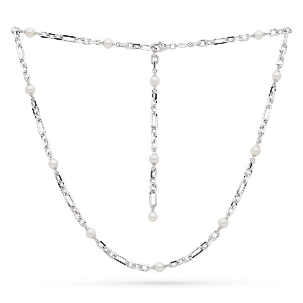 Picture of Revival Astoria Figaro Pearl Chain Link Multi Wear Station Necklace