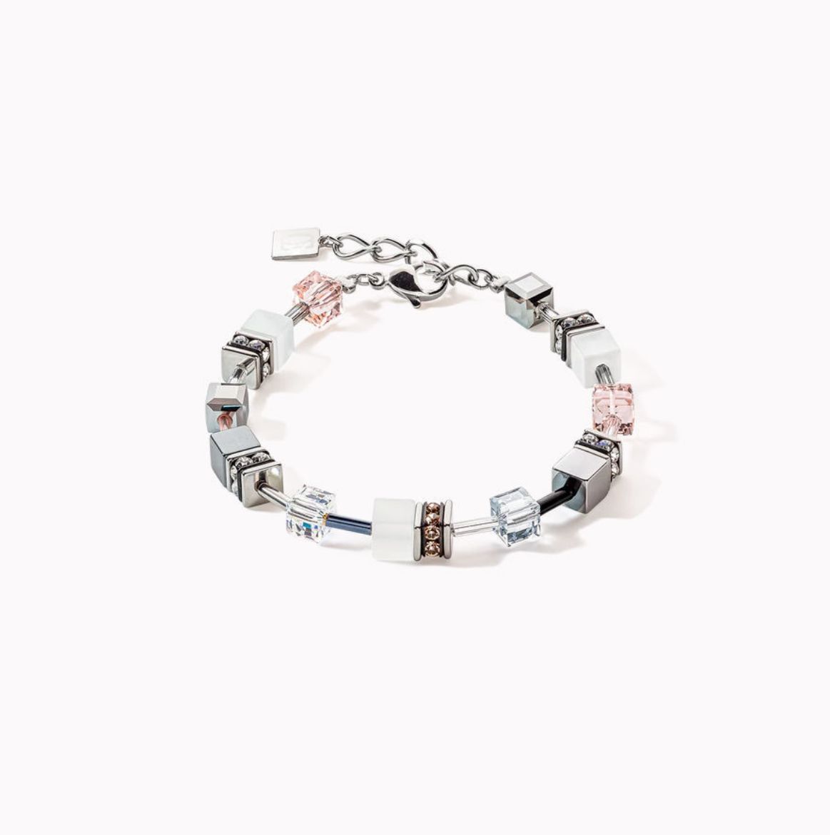 Picture of Geocube Iconic Monochrome And Peach Bracelet