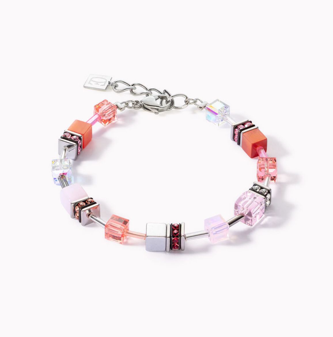 Picture of GeoCUBE® Iconic Joyful Colours Red Bracelet