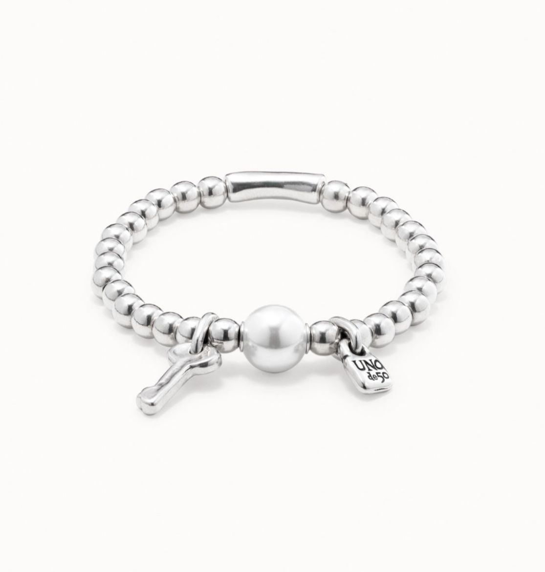 Picture of Llavestruz Pearl Lock And Key Bracelet