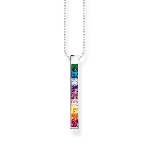 Picture of Rainbow Heritage Colourful Stone Necklace