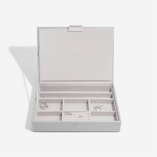 Picture of Pebble Grey Classic Jewellery Box Lid