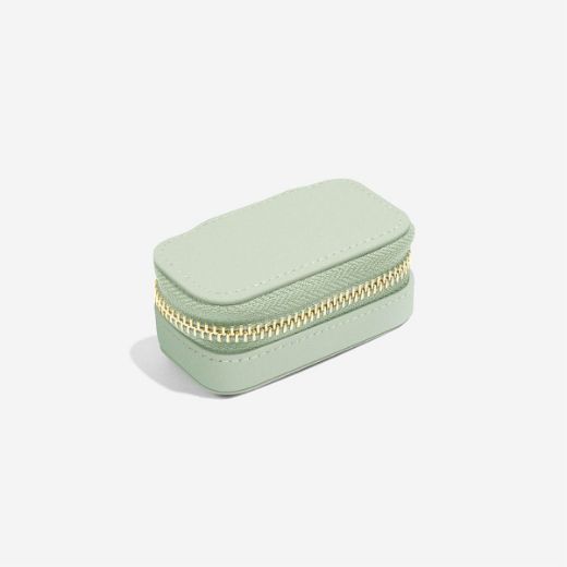 Picture of Sage Green Petite Zipped Jewellery Box