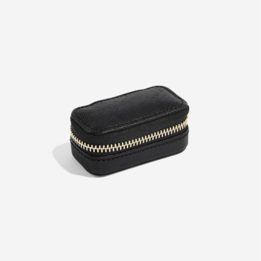 Picture of Black Petite Zipped Jewellery Box