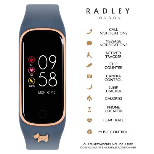 Picture of Series 08 Vintage Blue Radley Smart Watch