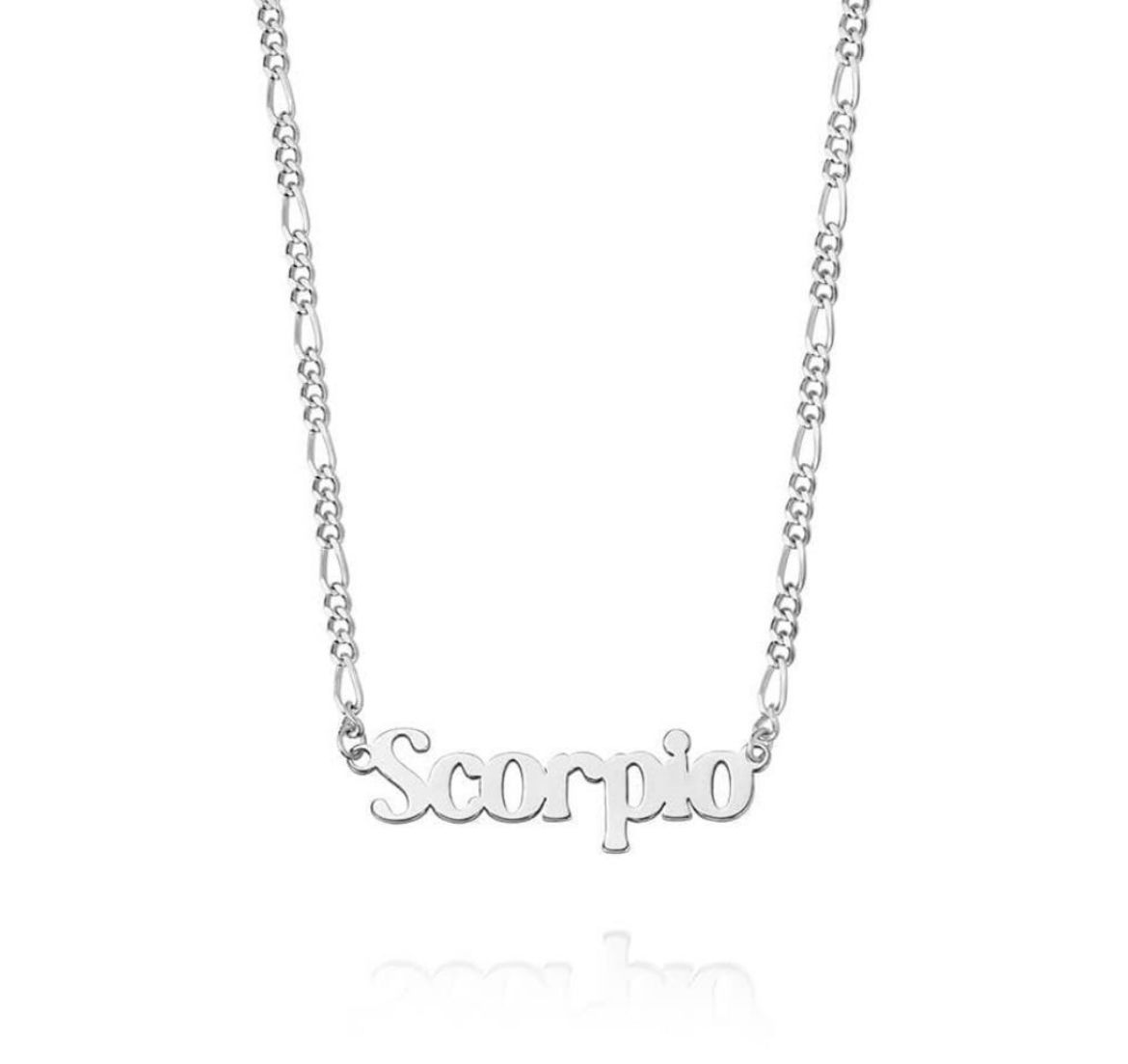 Picture of Zodiac Scorpio Necklace in Silver