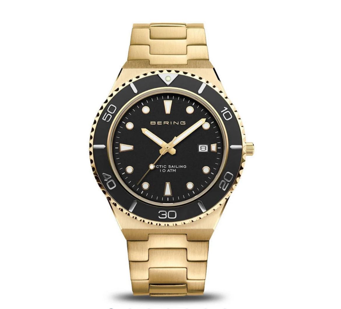 Picture of Gents Gold and Black Artic Sailing Watch