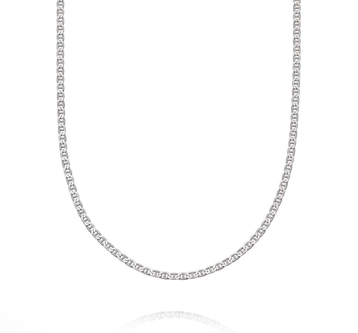 Picture of Chain Infinity Necklace Sterling Silver