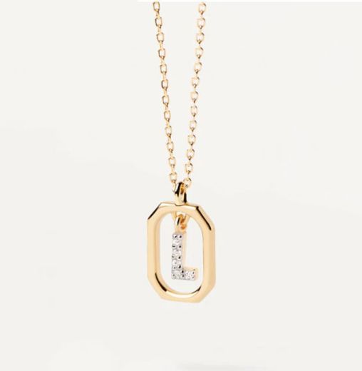 Picture of Mini Letter L necklace
