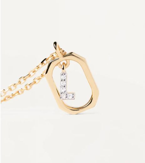 Picture of Mini Letter L necklace