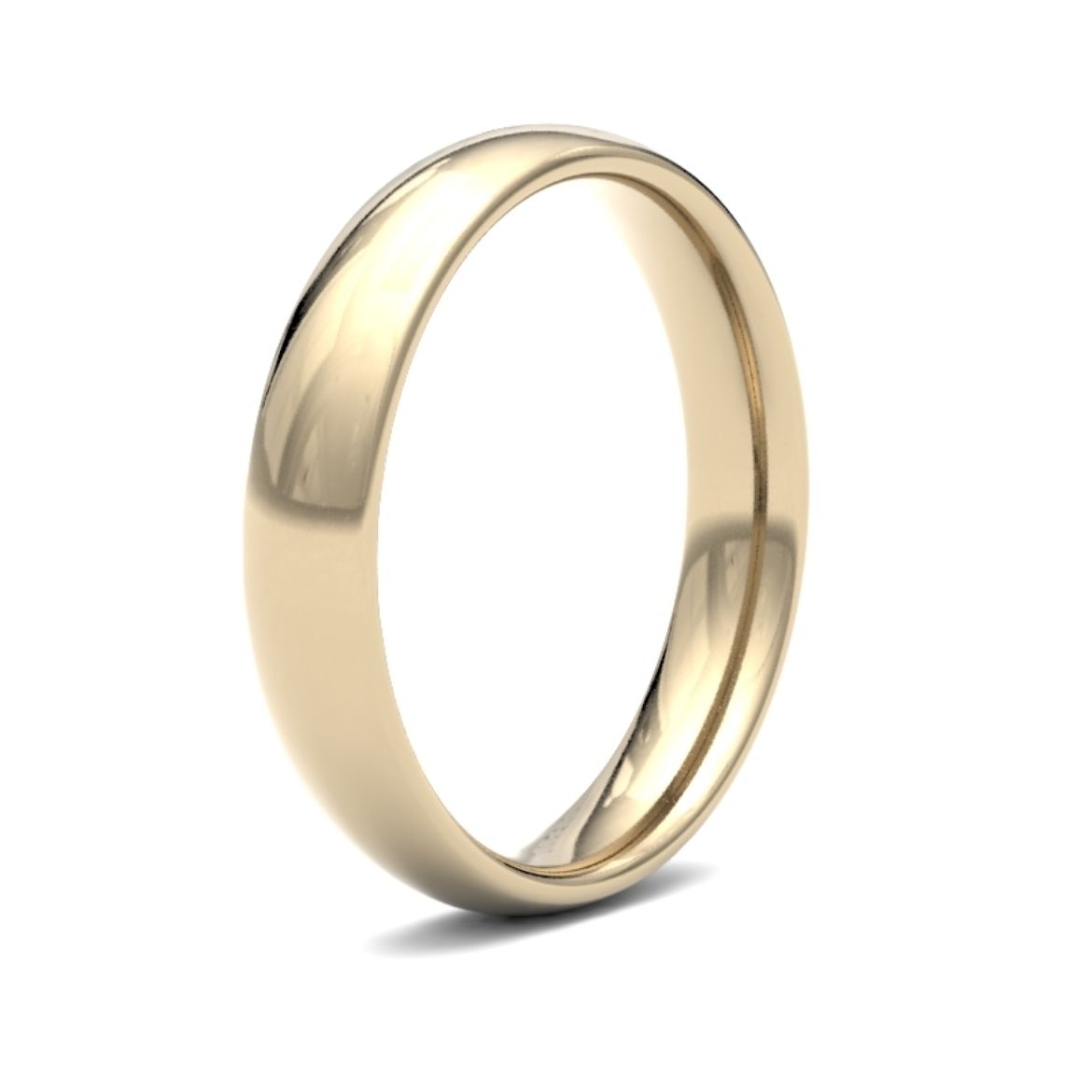 Picture of 9ct Yellow Gold Traditional Court 4mm Band