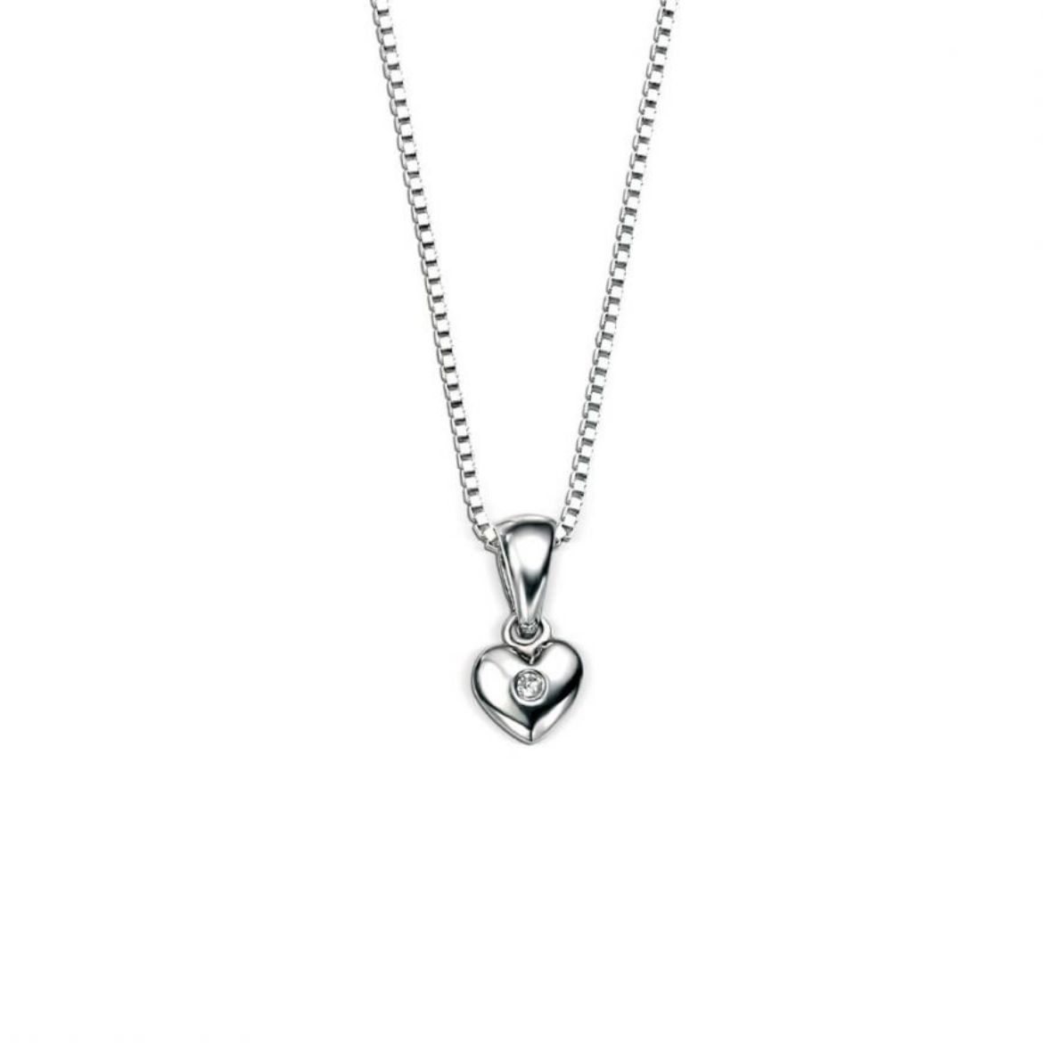 Picture of Heart Pendent with Diamond