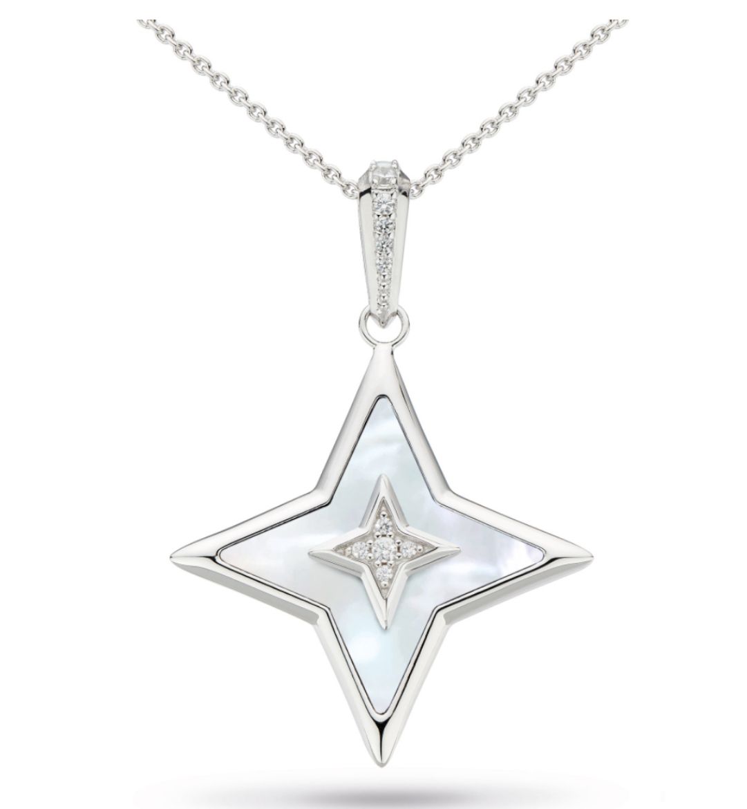 Picture of Revival Astoria Glitz Mother of Pearl Star Necklace