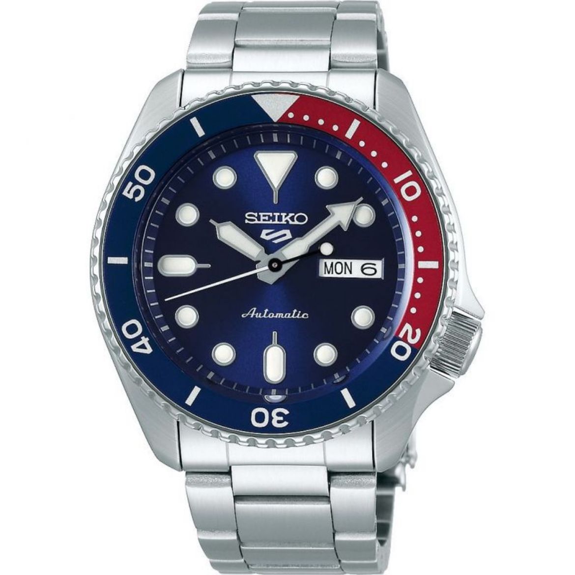 Rue 5 Jewellers. Seiko 5 Sports Mens Pepsi Max Watch