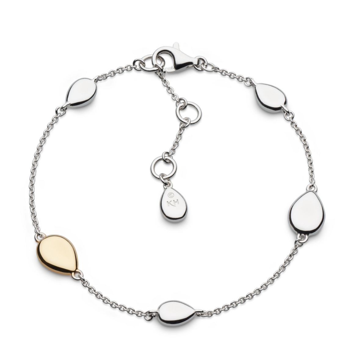 Picture of Coast Pebble Golden Station Bracelet