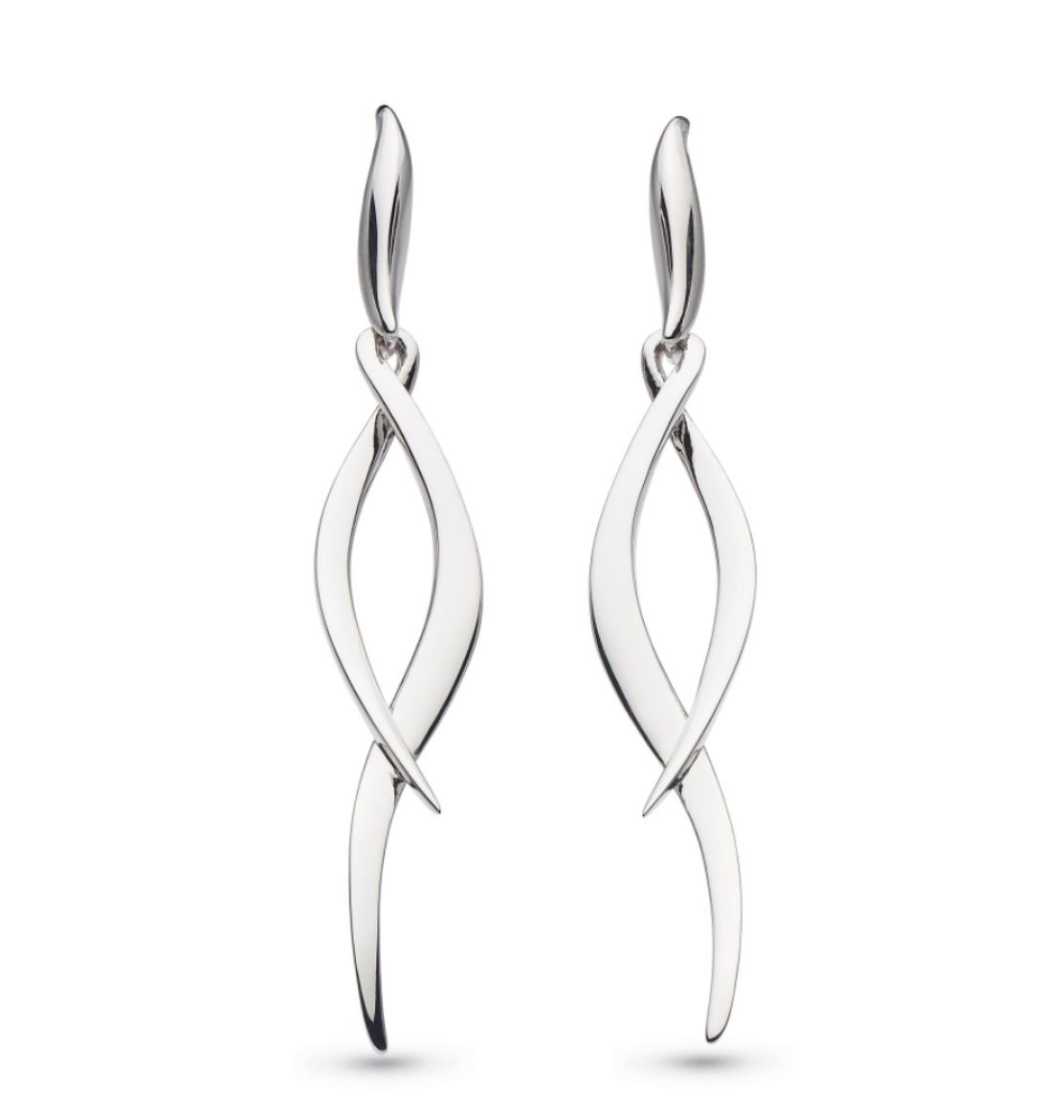 Picture of Entwine Twine Twist Drop Earrings